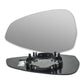 Audi A4 Left Passenger wing mirror glass 2015-2022 Wide angle Heated