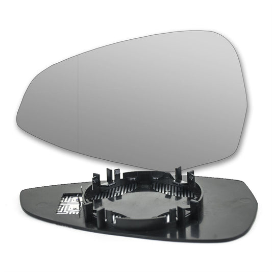 Audi A4 Left Passenger wing mirror glass 2015-2022 Wide angle Heated