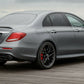MERCEDES E CLASS W213 SALOON AMG STYLE BOOT SPOILER GLOSS BLACK 2016-2020