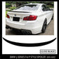 BMW 5 SERIES F10 M-SPORTS PSM STYLE REAR TRUNK BOOT SPOILER 11-17 GLOSS BLACK