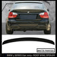 BMW 3 SERIES E90 M SPORT TYPE REAR TRUNK ROOF SPOILER LIP 2005-2011 MATTE BLACK