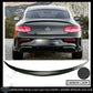 MERCEDES C CLASS COUPE C205 A205 AMG STYLE REAR BOOT SPOILER CARBON LOOK C43