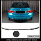 BMW 4 SERIES F36 4D GRAN COUPE REAR TRUNK BOOT SPOILER LIP CARBON LOOK OEM FIT