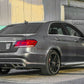 MERCEDES E CLASS W212 GLOSS BLACK AMG REAR TRUNK BOOT SPOILER LID LIP 2008-2016