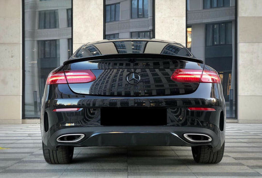 MERCEDES E CLASS C238 COUPE E63 S AMG STYLE BOOT SPOILER MATTE BLACK OEM STYLE