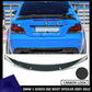 BMW 1 SERIES E82 REAR TRUNK BOOT SPOILER M4 STYLE CARBON LOOK 2007+