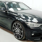 BMW F30 F31 M PERFORMANCE SIDE SKIRT EXTENSION BLADE 3 SERIES 2012-2019