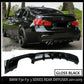 BMW F30 F31 3 SERIES REAR DIFFUSER M SPORT PERFORMANCE TWIN EXHAUST GLOSS BLACK