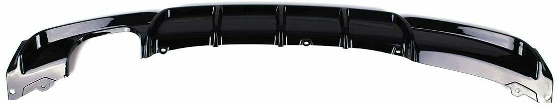 BMW F30 F31 3 SERIES REAR DIFFUSER M SPORT PERFORMANCE TWIN EXHAUST GLOSS BLACK