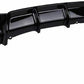 BMW F30 F31 3 SERIES REAR DIFFUSER M SPORT PERFORMANCE TWIN EXHAUST GLOSS BLACK