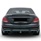 MERCEDES E CLASS W213 SALOON BRABUS STYLE BOOT SPOILER CARBON LOOK 2016-2020