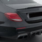MERCEDES E CLASS W213 SALOON BRABUS STYLE BOOT SPOILER CARBON LOOK 2016-2020