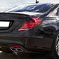 FOR MERCEDES S CLASS W222 REAR BOOT TRUNK SPOILER AMG STYLE GLOSS BLACK 13-2019