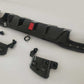 MERCEDES GLE GLS W166 X166 REAR DIFFUSER WITH LIGHT & TAILPIPES BLACK 2015-18