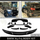 BMW X5 F15 M STYLE PERFORMANCE FULL BODY KIT DIFFUSER SPOILER GLOSS BLACK COLOR