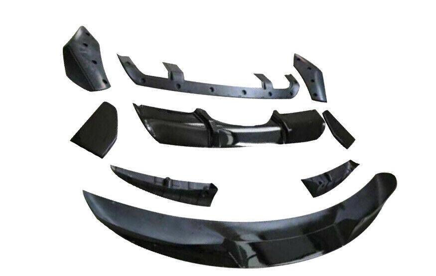 BMW X5 F15 M STYLE PERFORMANCE FULL BODY KIT DIFFUSER SPOILER GLOSS BLACK COLOR