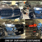 BMW X5 F15 M STYLE PERFORMANCE FULL BODY KIT DIFFUSER SPOILER GLOSS BLACK COLOR