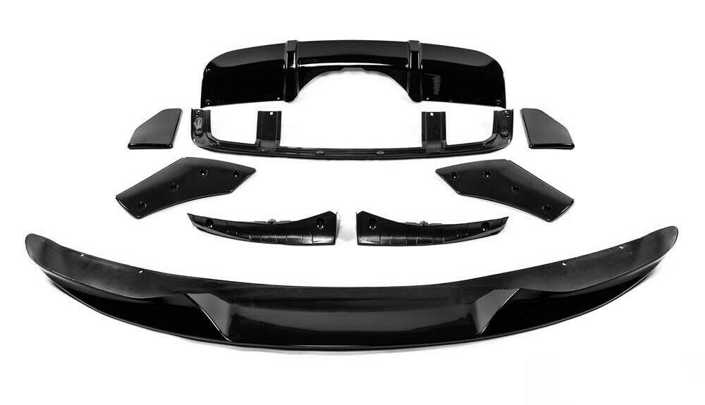 BMW X5 F15 M STYLE PERFORMANCE FULL BODY KIT DIFFUSER SPOILER GLOSS BLACK COLOR