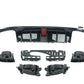 MERCEDES BENZ E CLASS W213 AMG C63 REAR BUMPER DIFFUSER AMG BRABUS STYLE GLOSS