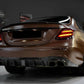 MERCEDES BENZ E CLASS W213 AMG C63 REAR BUMPER DIFFUSER AMG BRABUS STYLE GLOSS