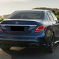MERCEDES C CLASS W205 SALOON ESTATE AMG C63 STYLE REAR DIFFUSER FACELIFT 2019+