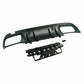 MERCEDES C CLASS W205 SALOON ESTATE AMG C63 STYLE REAR DIFFUSER FACELIFT 2019+