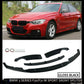 BMW 3 SERIES F30 F31 FRONT SPLITTER LIP SPOILER SIDE GLOSS BLACK 3D STYLE