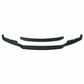 BMW 3 SERIES F30 F31 FRONT SPLITTER LIP SPOILER SIDE GLOSS BLACK 3D STYLE
