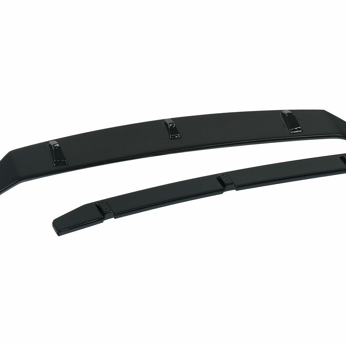 BMW 3 SERIES F30 F31 FRONT SPLITTER LIP SPOILER SIDE GLOSS BLACK 3D STYLE