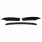 BMW 3 SERIES F30 F31 FRONT SPLITTER LIP SPOILER SIDE GLOSS BLACK 3D STYLE