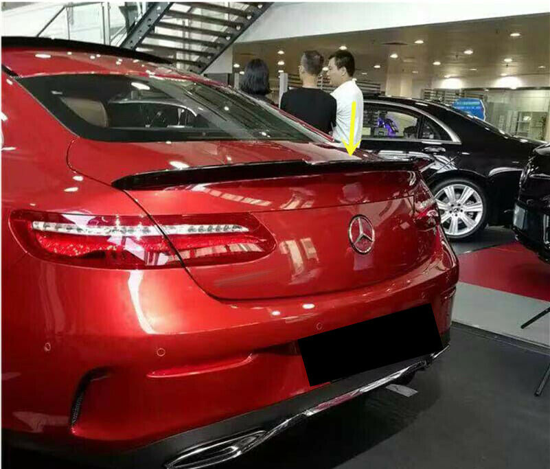 MERCEDES E CLASS C238 COUPE BATMAN STYLE BOOT SPOILER GLOSS BLACK OEM FIT