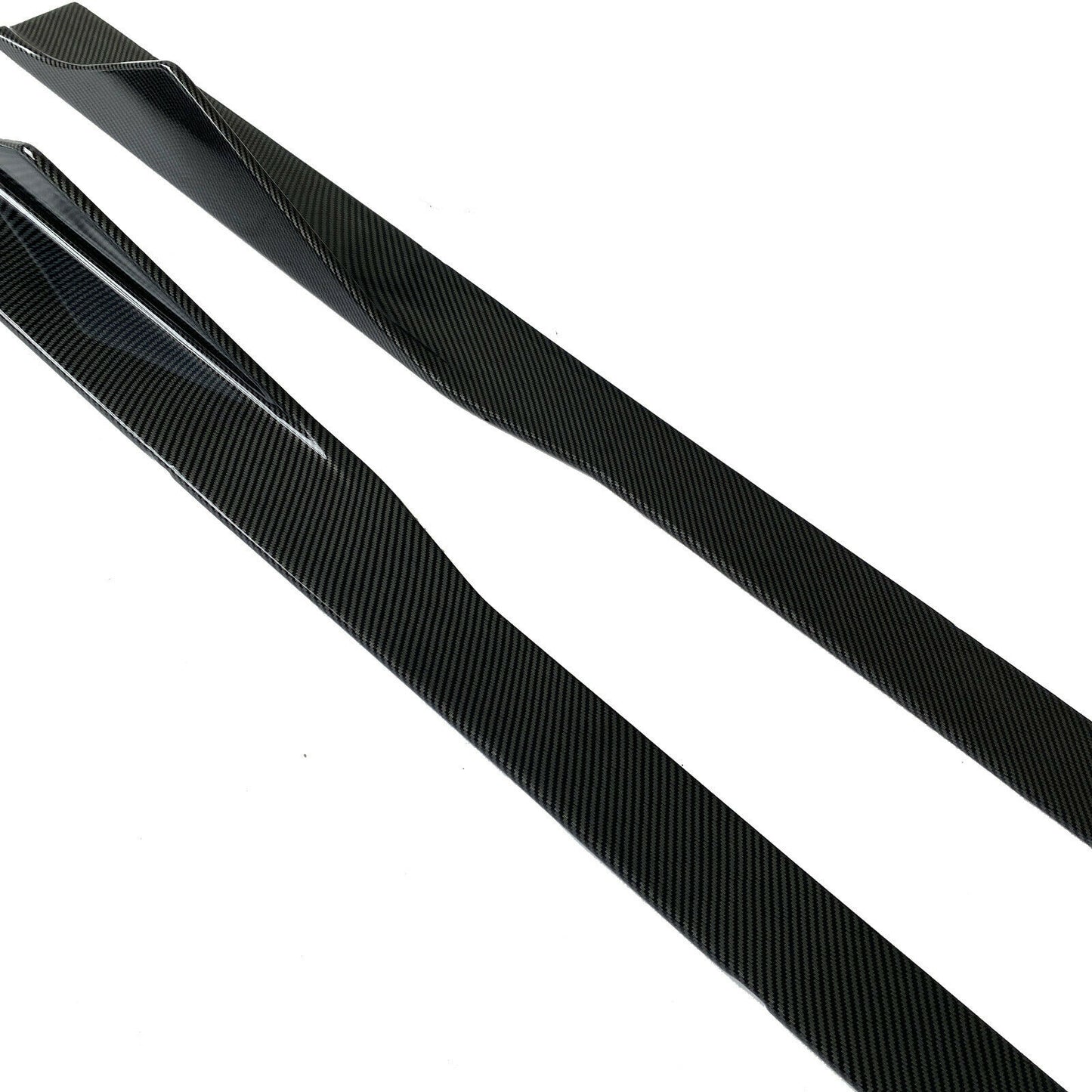BMW 2 SERIES F87 M2 SIDE SKIRTS EXTENSION BLADES M PERFORMANCE GLOSS BLACK 2015+