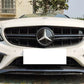 MERCEDES C CLASS A205 W205 C205 S205 C43 AMG LOOK FRONT SPLITTER LIP 2013-2018