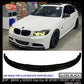 BMW 3 SERIES E90 E91 M SPORT FRONT SPLITTER BUMPER LIP GLOSS BLACK LCI 2009-2012