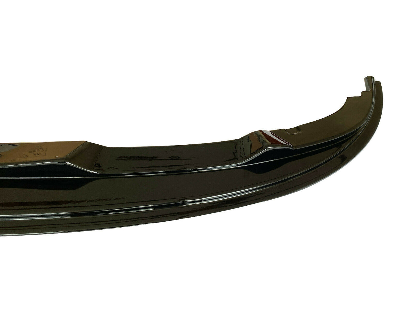 BMW 3 SERIES E90 E91 M SPORT FRONT SPLITTER BUMPER LIP GLOSS BLACK LCI 2009-2012
