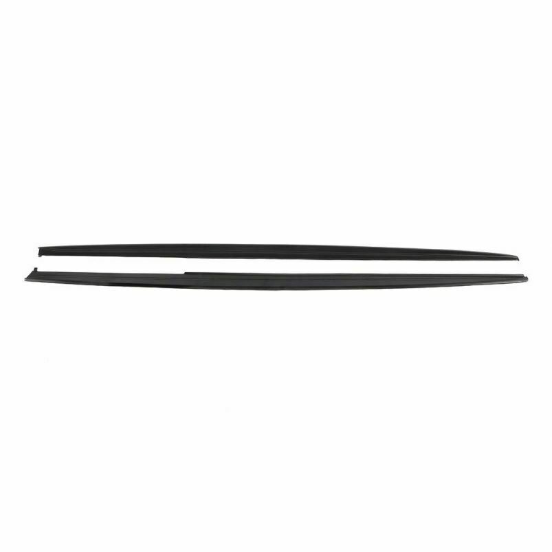BMW 3 SERIES F30 F31 M PERFORMANCE STYLE SIDE SKIRT EXTENSION BLADES MATTE BLACK