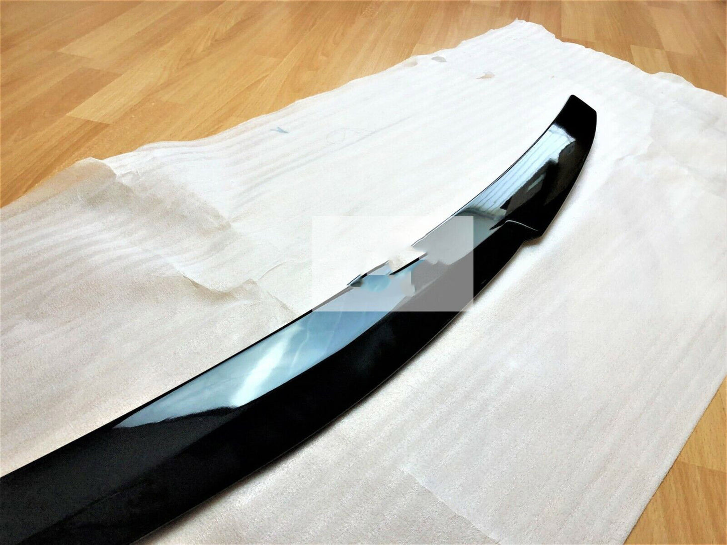 Audi RS4 Look A4 S4 RS4 B8 Gloss Black M4 Style Boot Lip Spoiler 2008 to 2012