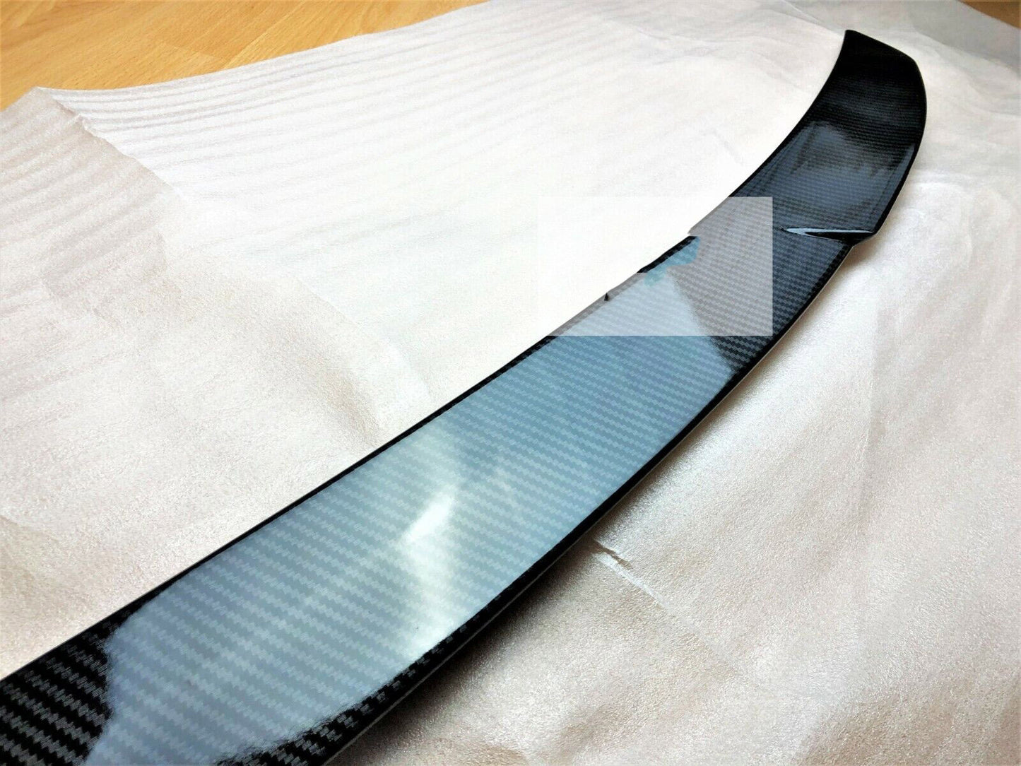 Audi RS6 Look A6 S6 RS6 C8 Saloon Carbon Fibre M4 Style Boot Lip Spoiler 2018+