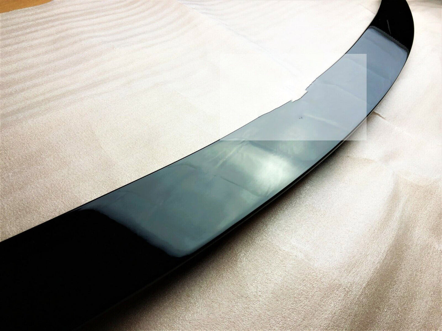 BMW M Sport 1 Series Coupe 1M E82 E88 Gloss Black Boot Lip Spoiler 2007-2013