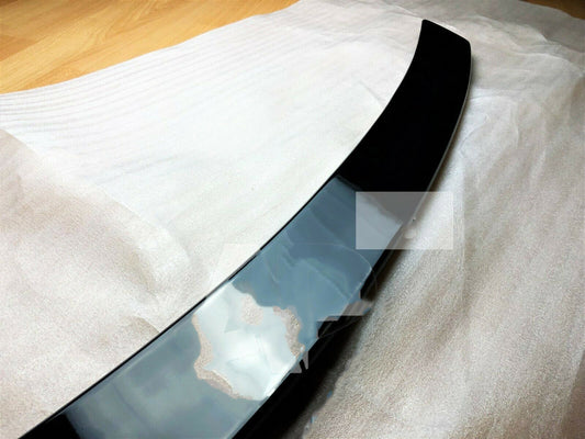 Mercedes C Class Coupe C63 AMG Style W204 Gloss Black Lip Spoiler 2011-15
