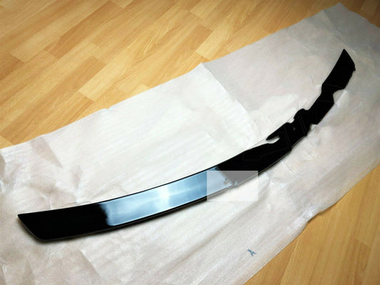 Mercedes C Class Coupe C63 AMG Style W204 Gloss Black Lip Spoiler 2011-15