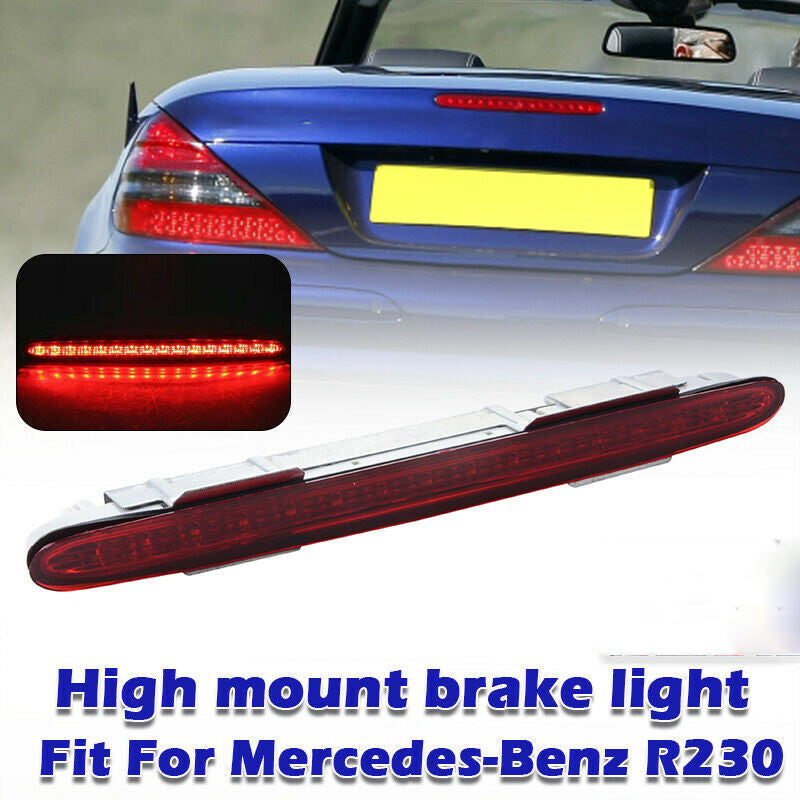 For Mercedes Benz SL R230 2001-2012 RED REAR LED THIRD STOP BRAKE LIGHT LAMP UK