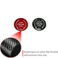 Carbon Fiber Black Engine Start Button For Chevrolet Corvette C8 Z51 2020-2022