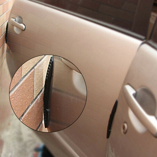 4x Car Black Door Edge Guard Strip Scratch Protector Anti-collision Trim UK ah21