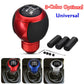 Universal Red 5 Speed R Shift Knob Manual Gear Stick Shifter Lever Aluminum UK