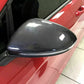 Pair Carbon Fiber Wing Mirror Cover Cap Casing For VW Golf Mk7 Mk7.5 R GTI 14-18