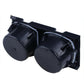Center Console Drink Cup Holder Storage For BMW E46 325 328 330 1999-2006 Black