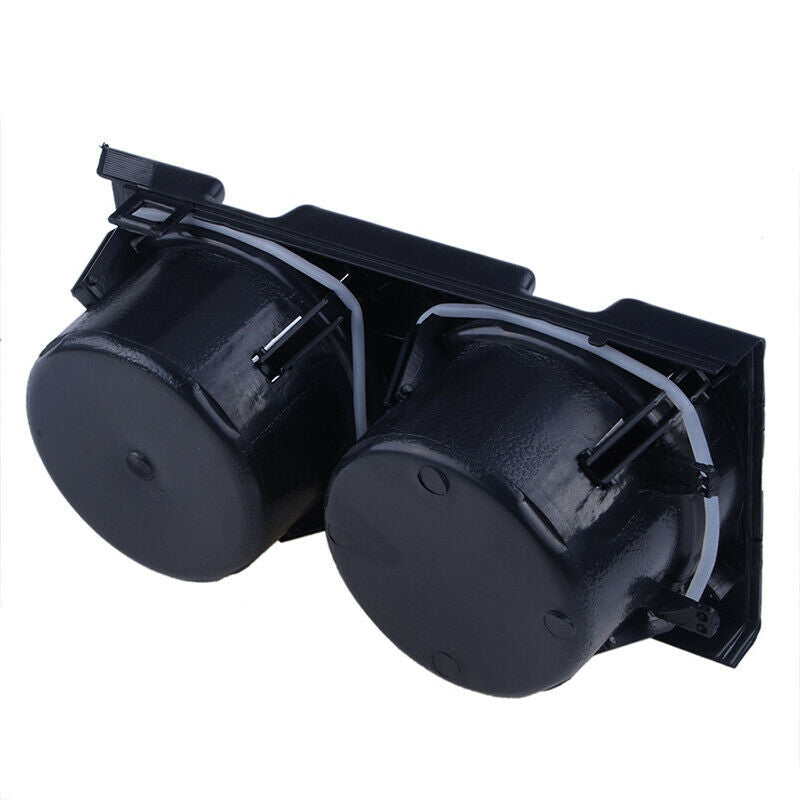 Center Console Drink Cup Holder Storage For BMW E46 325 328 330 1999-2006 Black