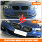 Pair Gloss Black Kidney Grille Grill Fit For BMW F20 F21 1 Series 2015-2018 UK