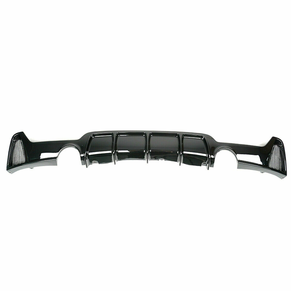 BMW F32 F33 F36 4 SERIES PERFORMANCE M SPORT REAR DIFFUSER GLOSS BLACK